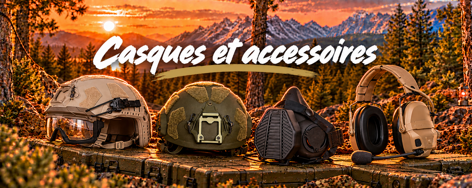 Collection casques